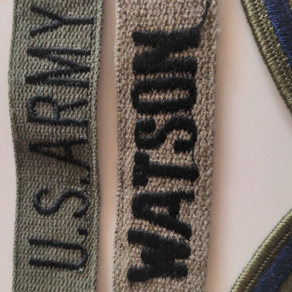 ❤️ Vintage USA WATSON Patches 3 Patches - Picture 3 of 5